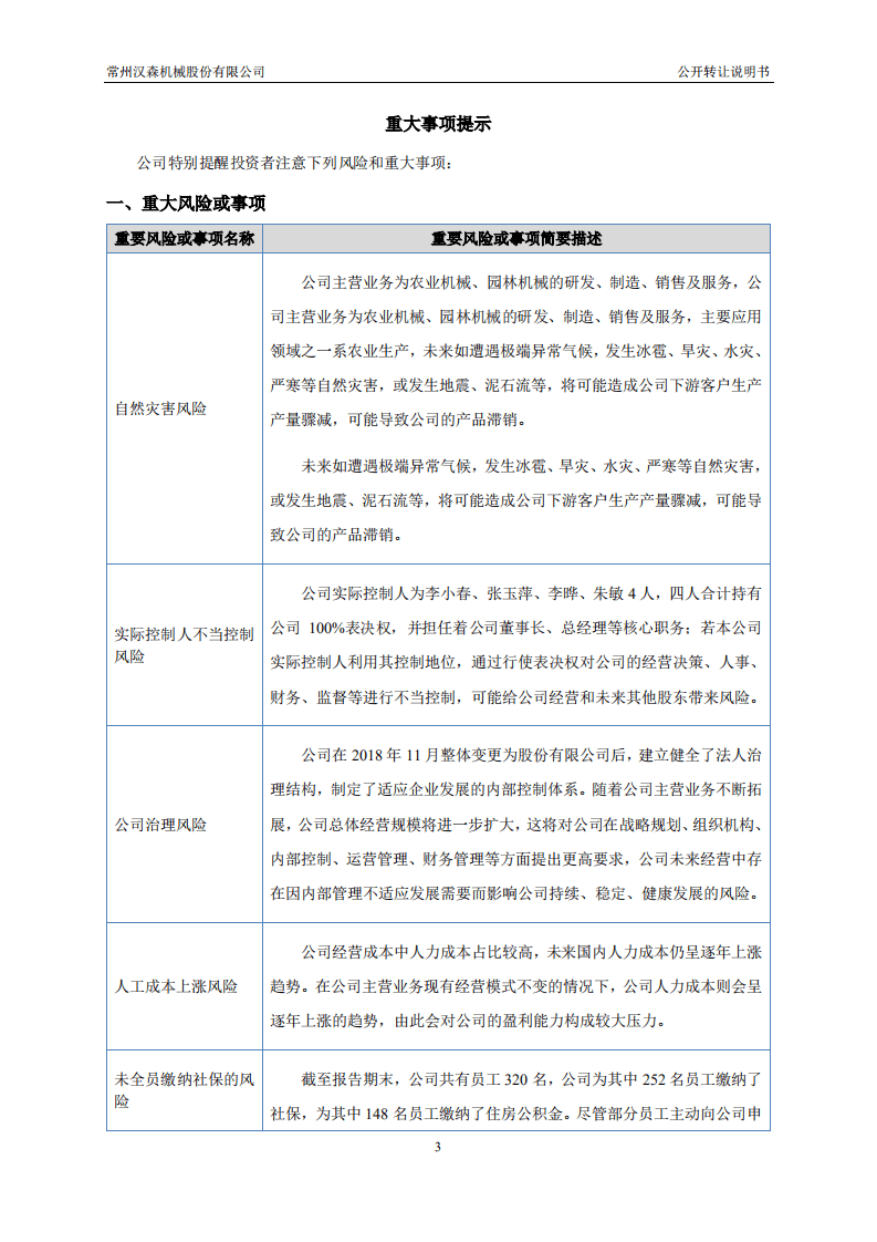 常州汉森机械股份有限公司招股说明书.pdf 第3页