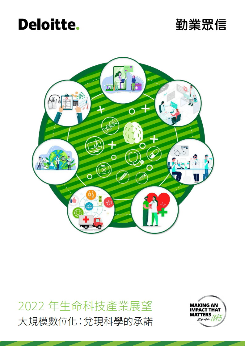 德勤：2022年生命科技产业展望报告.pdf 第1页