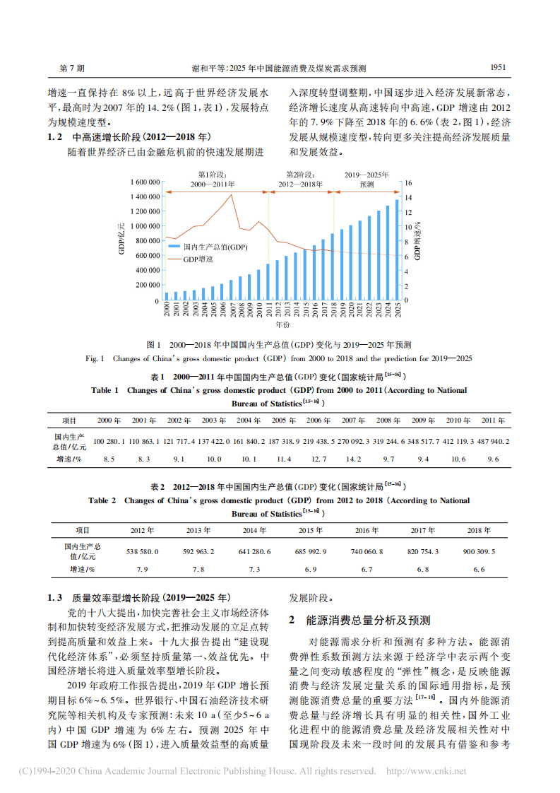 2025年中国能源消费及煤炭需求预测_谢和平.pdf 第3页