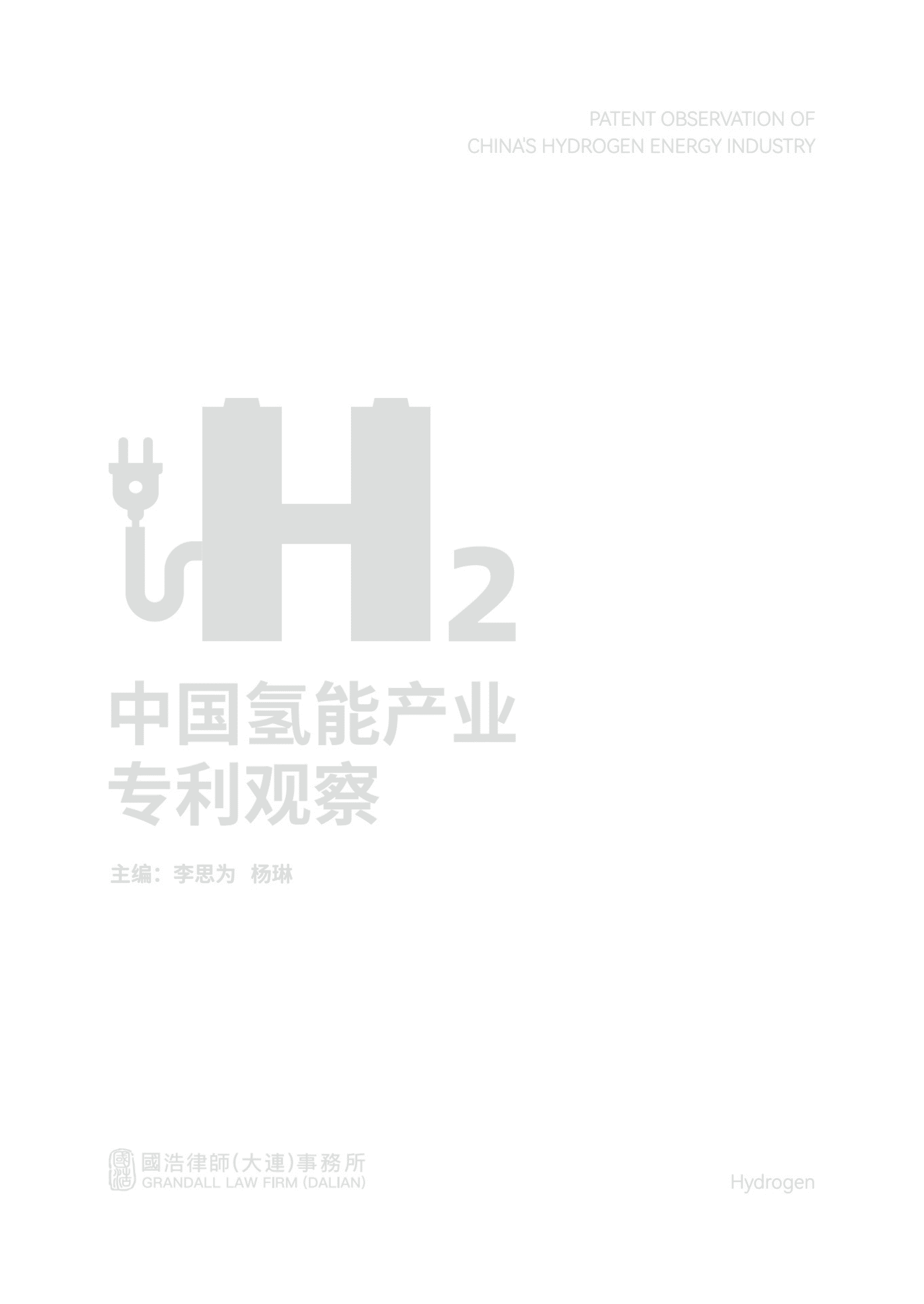 国浩律师事务所：2022中国氢能产业专利观察报告.pdf 第2页