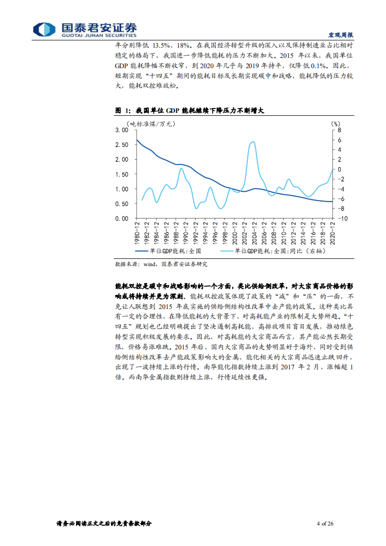 宏观周报：从能耗双控一角，看碳中和下大宗商品格局-国泰君安.pdf 第4页