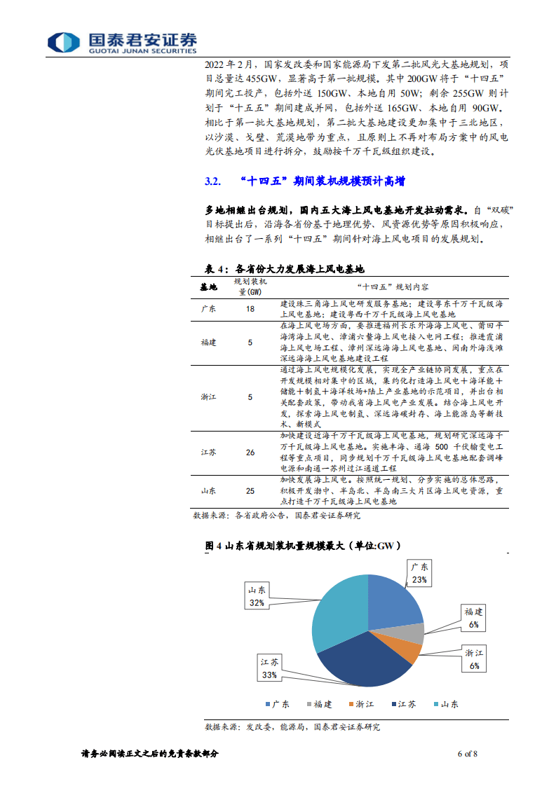 海上风电系列3：“省补”接力“国补”，助推平价上网-国泰君安.pdf 第6页