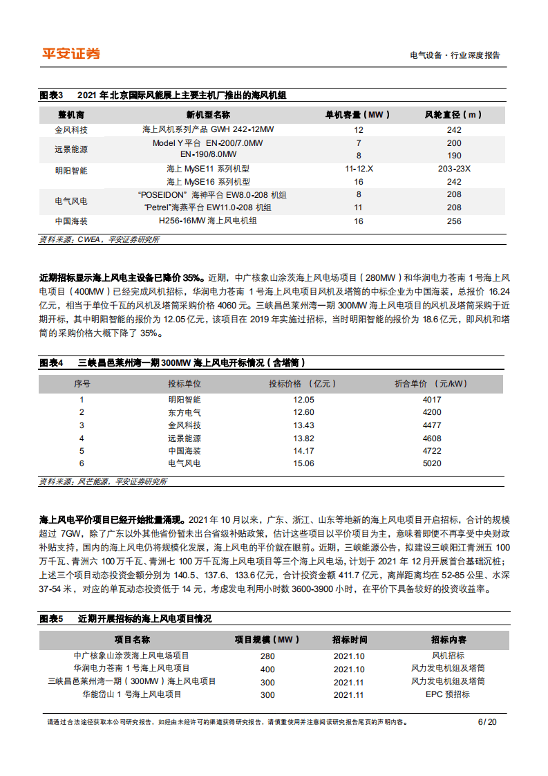 海上风电之海缆：需求高增、格局清晰，优质成长赛道.pdf 第6页