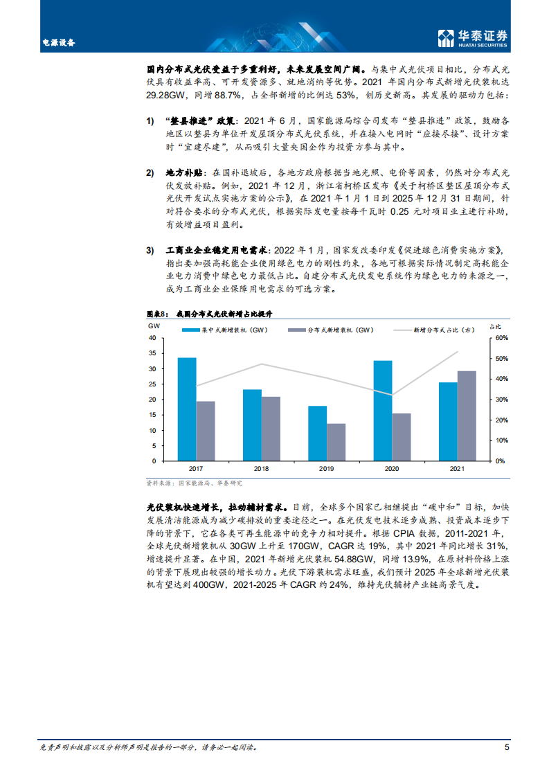 光伏：前景广阔，光伏辅材助力碳中和-华泰证券.pdf 第5页