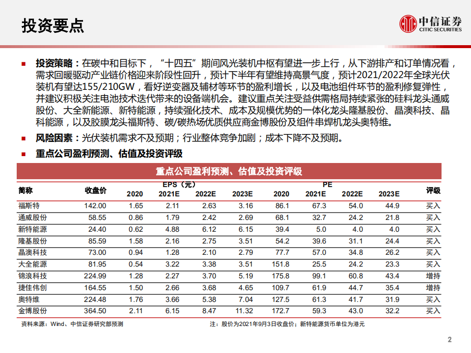 光伏行业2021年中报：增长韧性犹在，景气持续修复-中信证券.pdf 第3页
