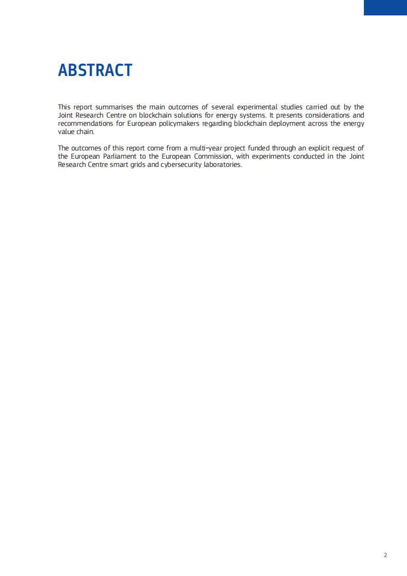 能源转型中的区块链解决方案：验证据和政策建议（英）-欧盟委员会.pdf 第5页