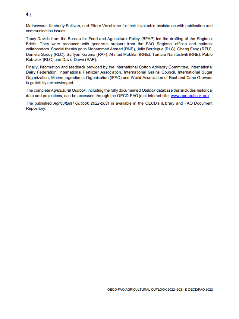 经合组织&粮农组织：2022-2031年农业展望报告.pdf 第5页