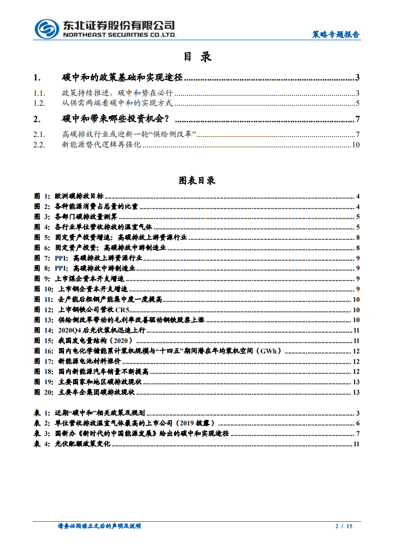东北证券：“碳中和”下的投资图谱.pdf 第2页