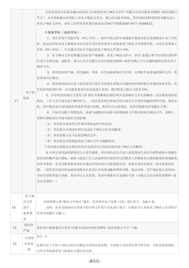 鄂尔多斯市重点排放单位2020年度碳排放报告核查招标文件（2021060901）.pdf 第5页