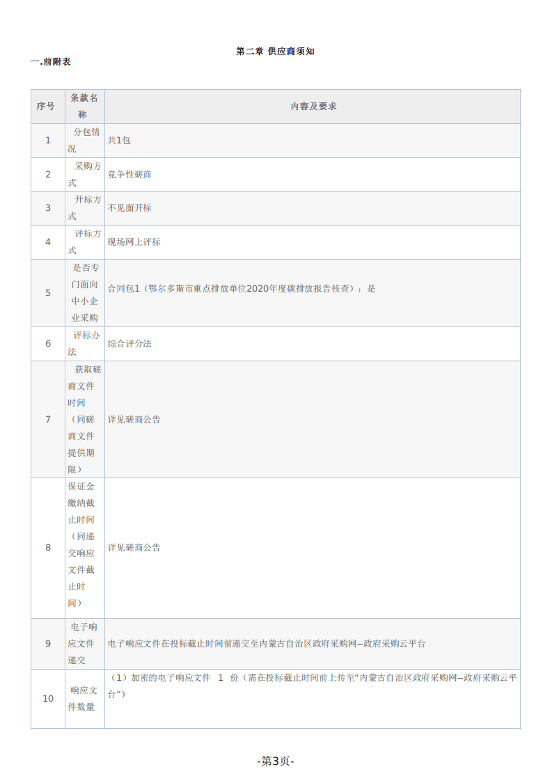 鄂尔多斯市重点排放单位2020年度碳排放报告核查招标文件（2021060901）.pdf 第3页