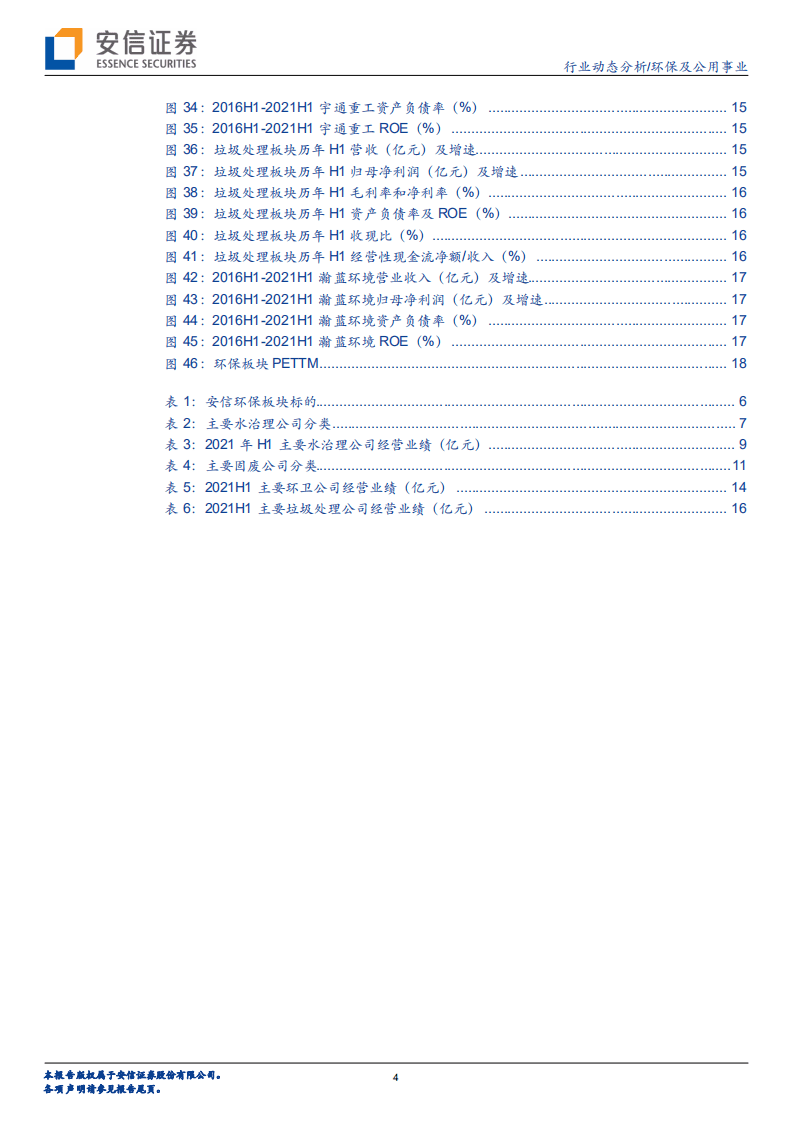 环保2021年中报：基本面向好，碳中和背景下培育绿色低碳新动能-安信证券.pdf 第4页