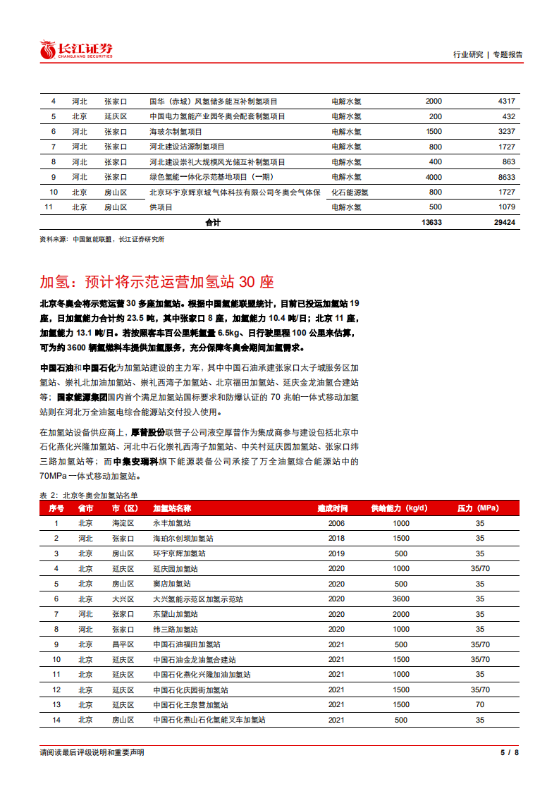 环保行业：低碳冬奥，全球最大规模氢燃料车示范.pdf 第5页