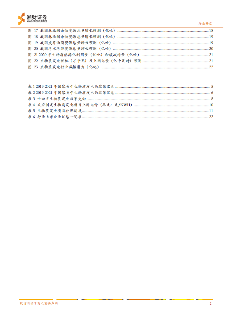 环保行业：双碳助推生物质发电发展，行业未来可期-湘财证券 (1).pdf 第3页