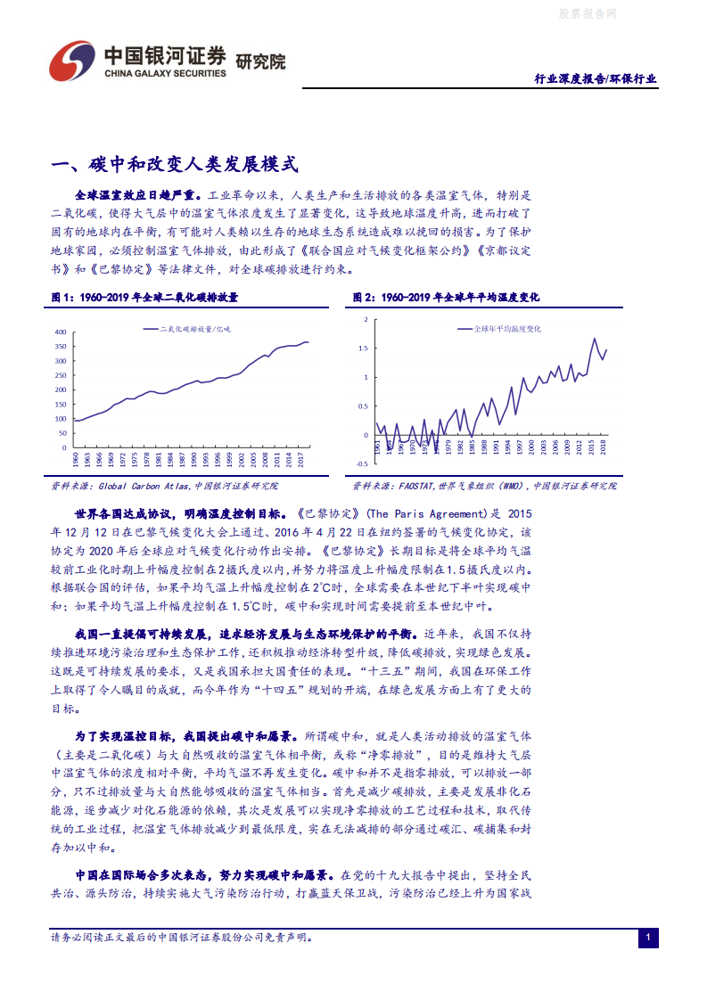 环保行业碳中和系列报告之一：碳中和背景下的环保展望-银河证券.pdf 第3页