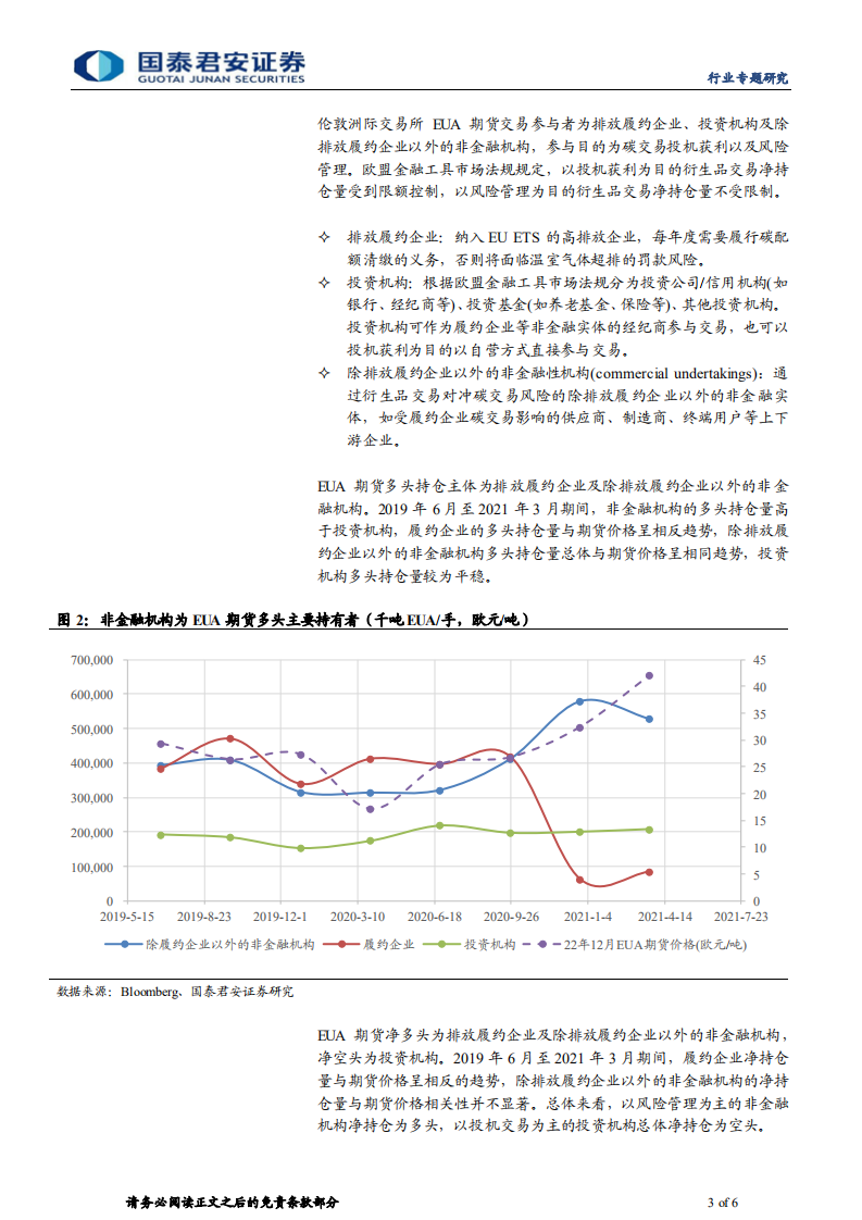 环保行业以欧盟为鉴之二：投机性交易行为，助力碳排放权价值发现- 国泰君安.pdf 第3页
