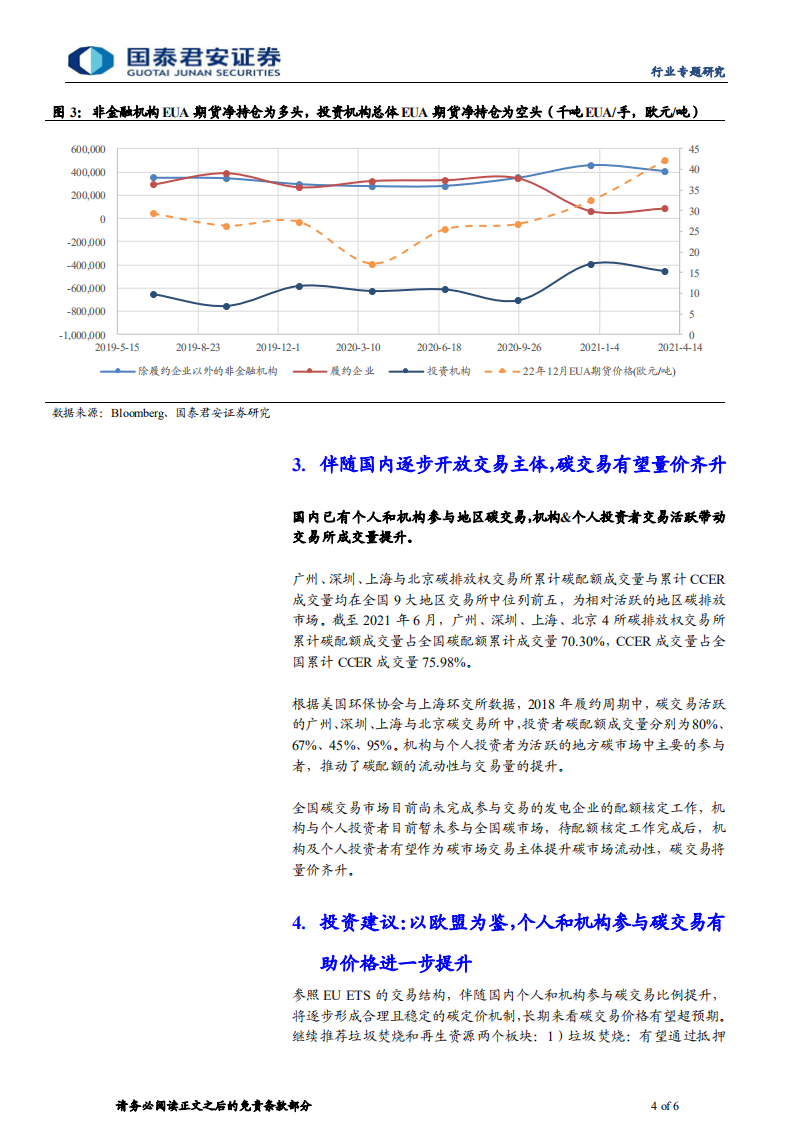 环保行业以欧盟为鉴之二：投机性交易行为，助力碳排放权价值发现- 国泰君安.pdf 第4页