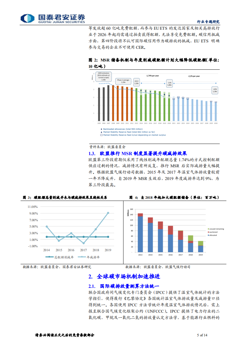 环保行业专题研究：以欧盟为鉴，推演国内碳交易投资路径-国泰君安.pdf 第5页