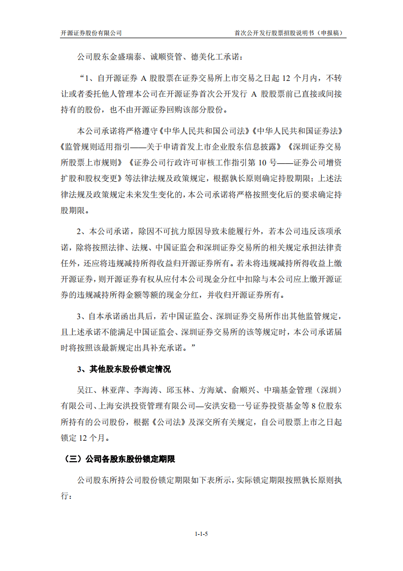 开源证券股份有限公司招股说明书.pdf 第6页