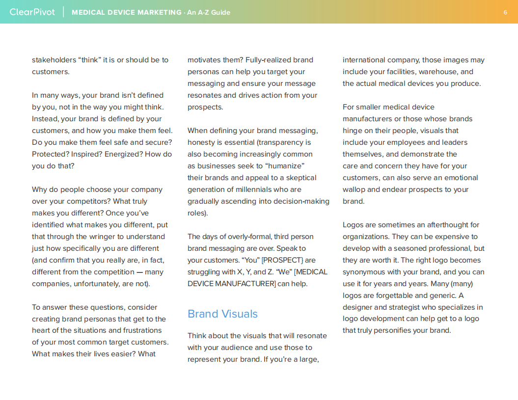 ClearPivot：21世纪医疗器械营销指南（英文版）.pdf 第6页