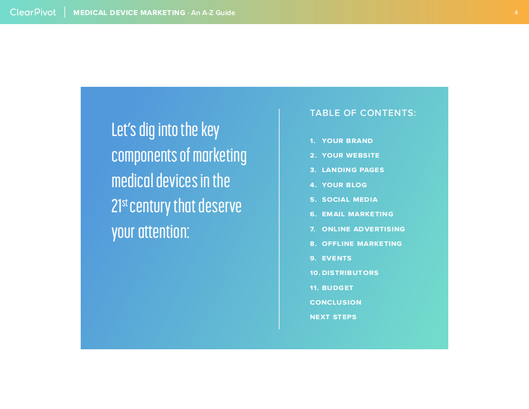 ClearPivot：21世纪医疗器械营销指南（英文版）.pdf 第4页