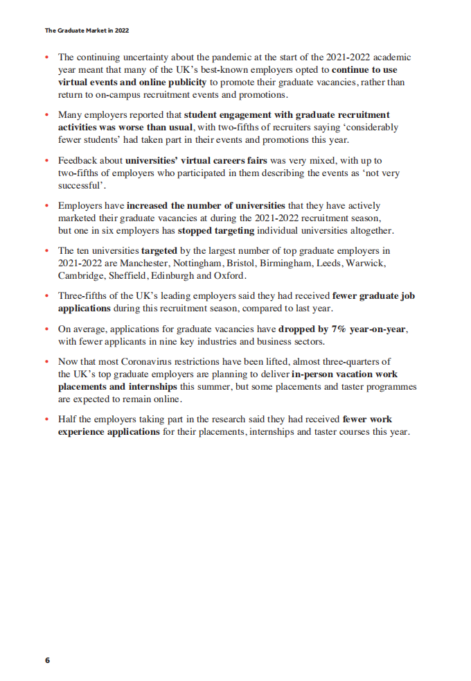 High Fliers：2022英国毕业生就业市场报告（英文版）.pdf 第6页