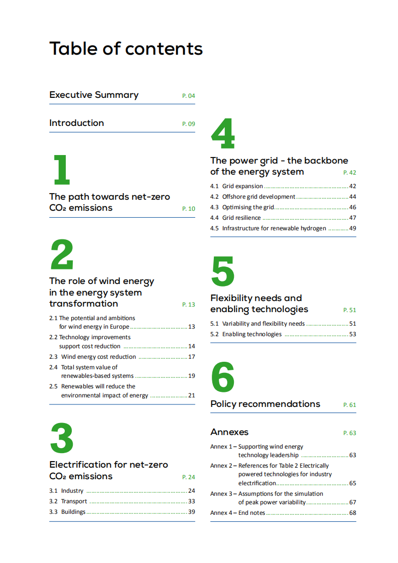 欧洲风能协会（Wind Europe）：2050年欧洲风能发电展望报告（英文版）.pdf 第3页