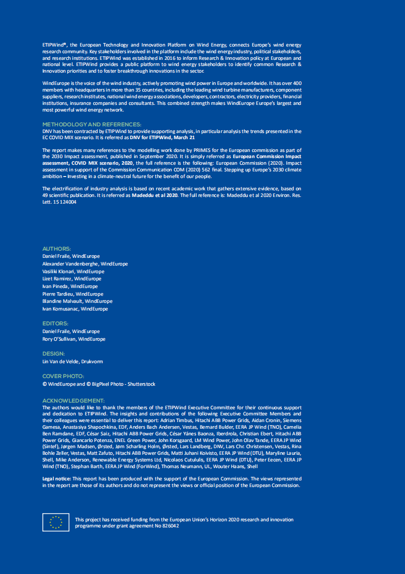 欧洲风能协会（Wind Europe）：2050年欧洲风能发电展望报告（英文版）.pdf 第2页