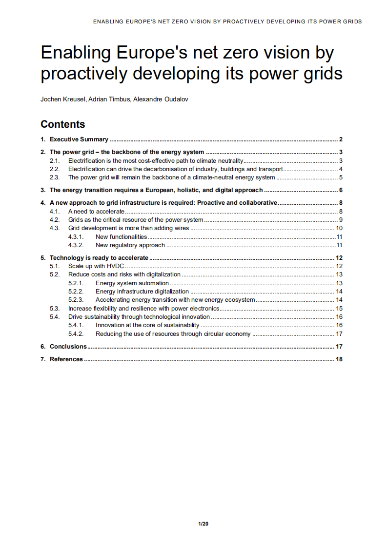 欧洲风能协会（Wind Europe）：通过积极发展电网实现欧洲净零愿景（英文版）.pdf 第2页