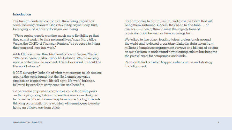 LinkedIn（领英）：2022年全球人才趋势报告-企业文化重塑（英文版）.pdf 第4页