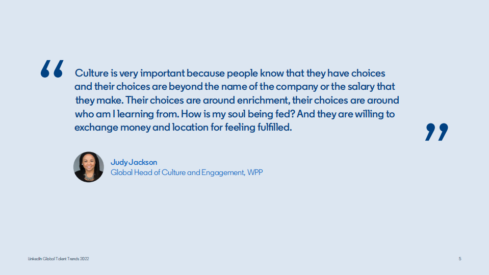 LinkedIn（领英）：2022年全球人才趋势报告-企业文化重塑（英文版）.pdf 第5页
