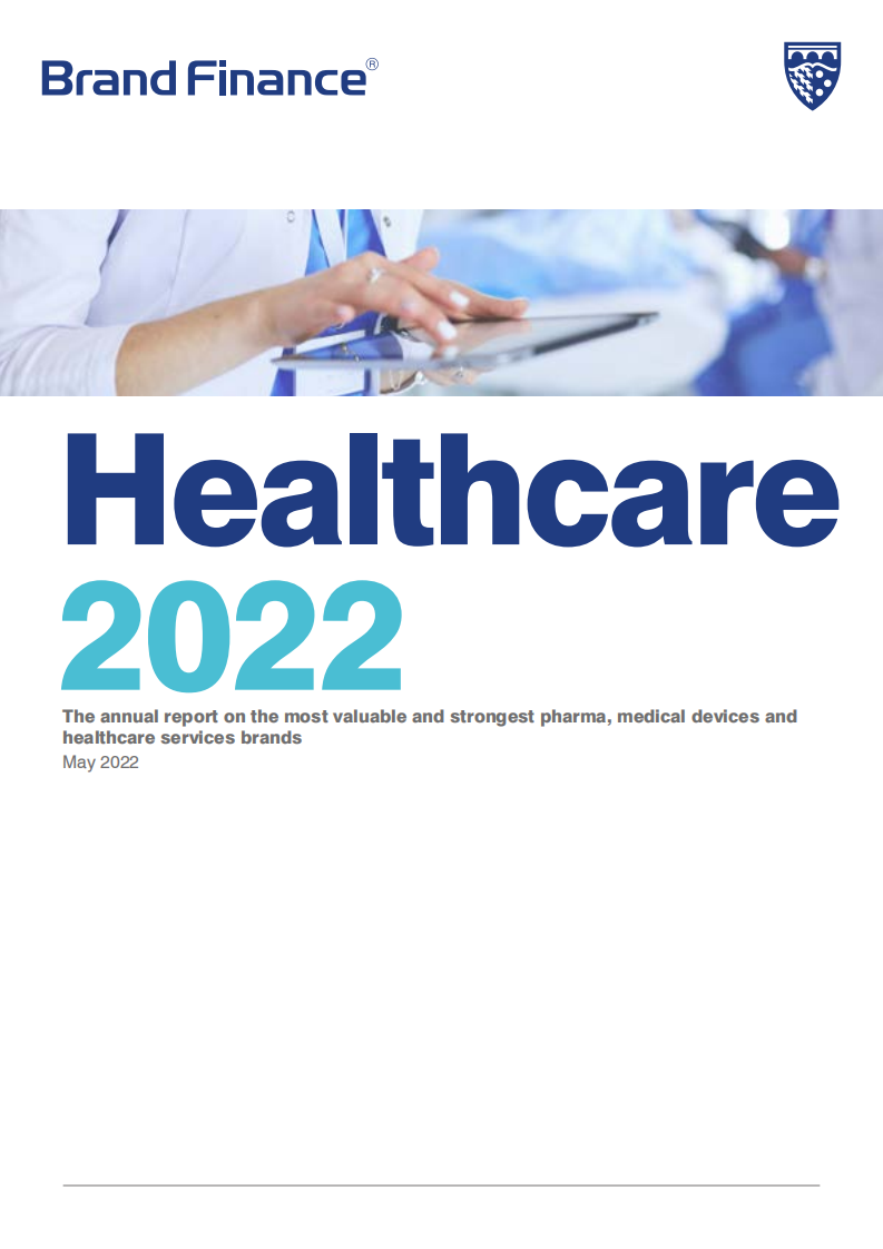 品牌金融（Brand Finance）：2022年最具价值和最强大的制药、医疗器械和医疗保健服务品牌年度报告报告（英文版）.pdf 第1页