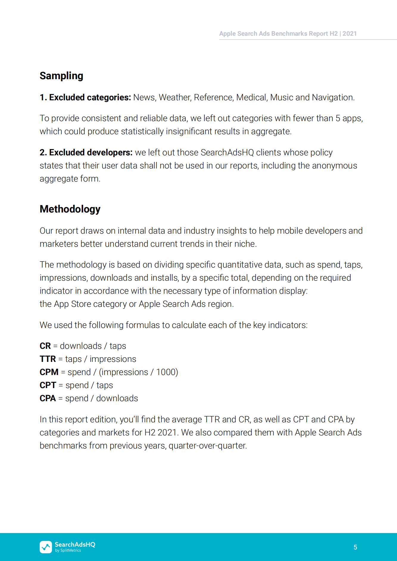 SplitMetrics：2021下半年苹果搜索广告指标报告（英文版）.pdf 第5页