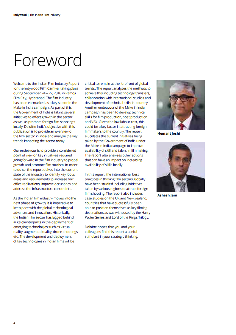 德勤（Deloitte）：2016年印度电影行业报告（英文版）.pdf 第4页