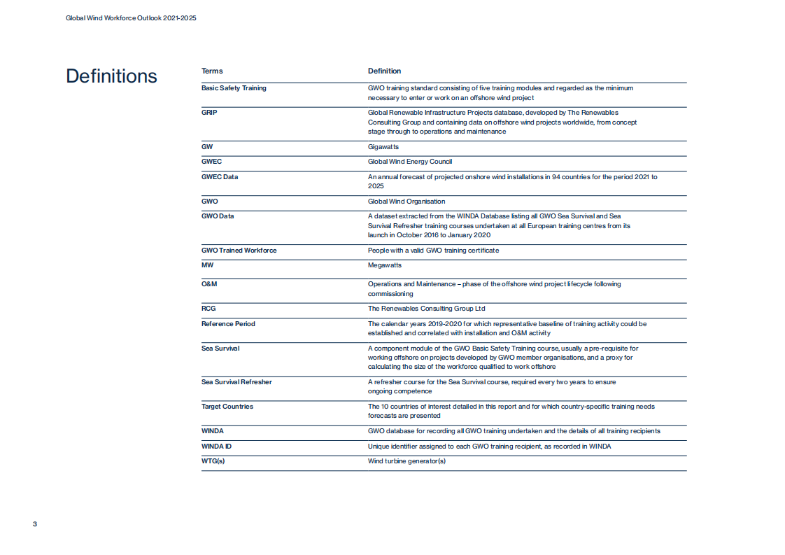 全球风能理事会（GWEC）：2021-2025年全球风能劳动力展望报告（英文版）.pdf 第3页