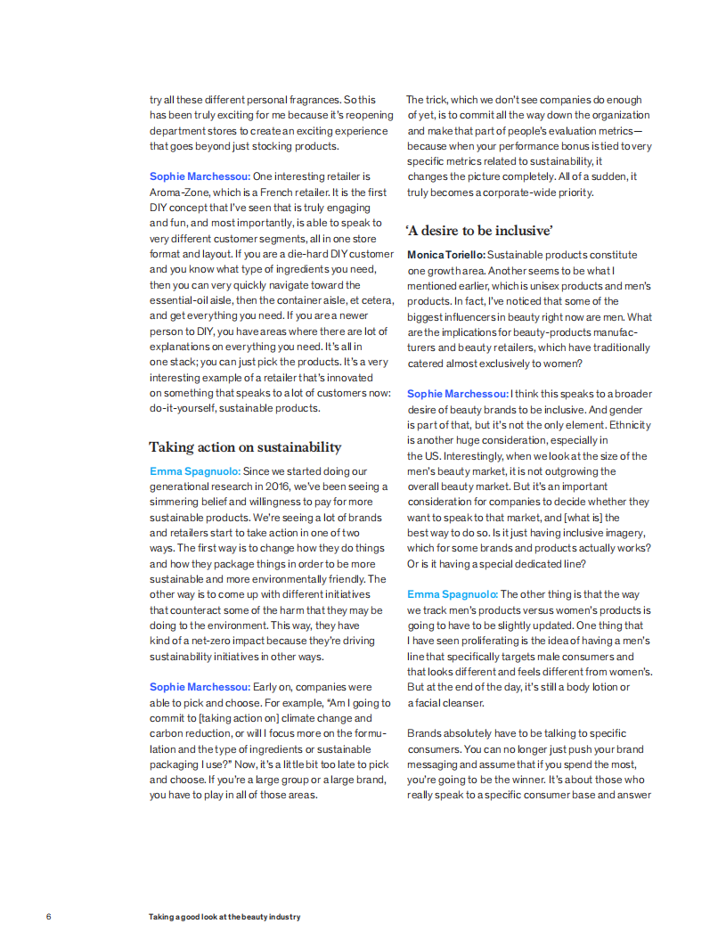 麦肯锡（McKinsey）：2021年美容行业分析报告（英文版）.pdf 第6页