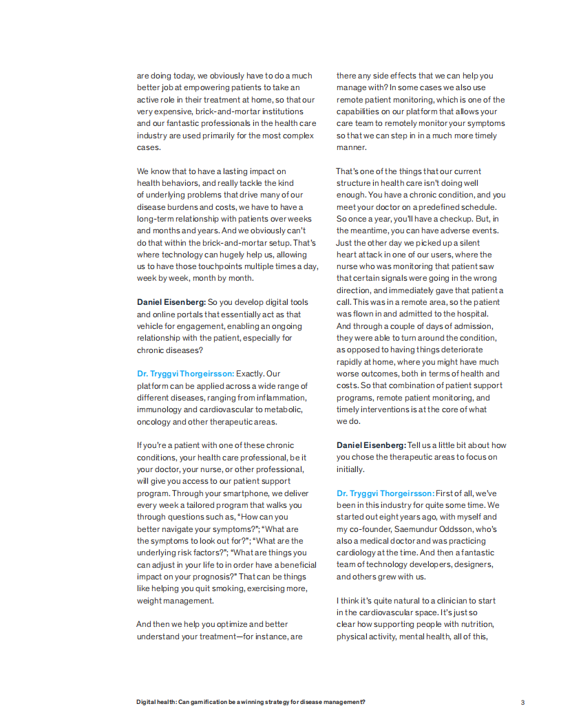 麦肯锡（McKinsey）：数字健康-游戏化能否成为疾病管理的制胜战略？（英文版）.pdf 第3页