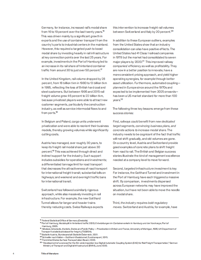 麦肯锡（McKinsey）：提振欧洲铁路货运的大胆举措（英文版）.pdf 第4页
