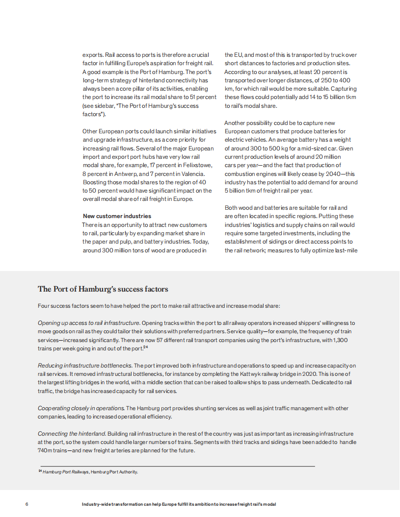麦肯锡（McKinsey）：提振欧洲铁路货运的大胆举措（英文版）.pdf 第6页