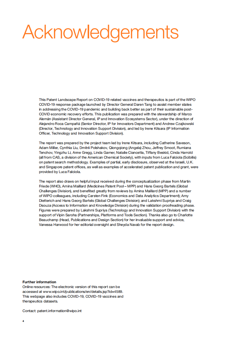 WIPO：COVID-19相关疫苗和疗法专利态势报告（英文版）.pdf 第5页