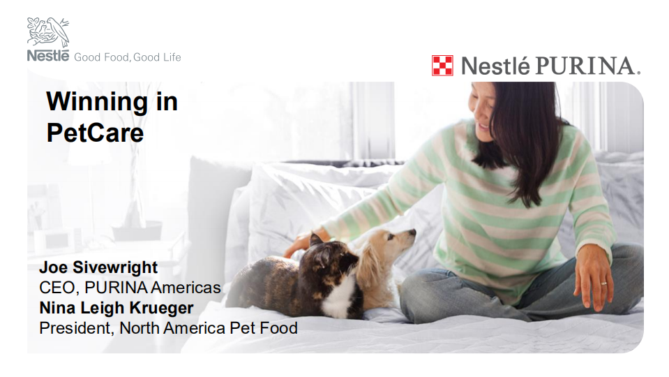 Nestlé：全球宠物护理行业报告（英文版）.pdf 第1页