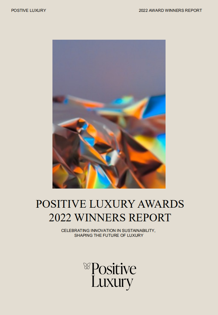 Positive Luxury：2022年全球最具积极影响力奢侈品牌获奖报告（英文版）.pdf 第1页