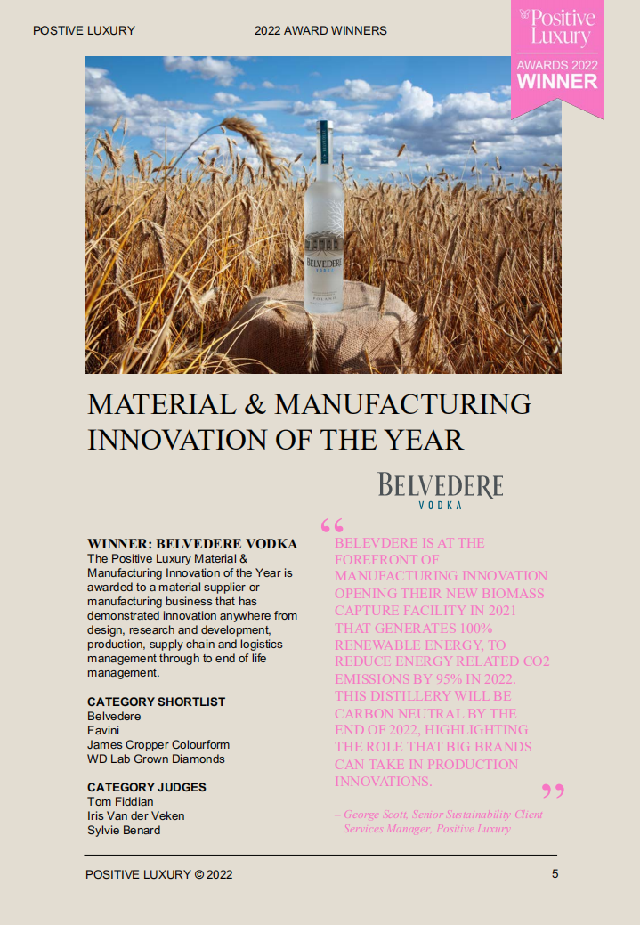 Positive Luxury：2022年全球最具积极影响力奢侈品牌获奖报告（英文版）.pdf 第5页