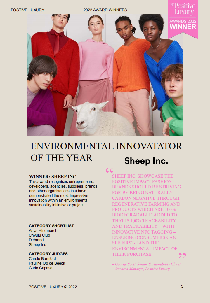 Positive Luxury：2022年全球最具积极影响力奢侈品牌获奖报告（英文版）.pdf 第3页