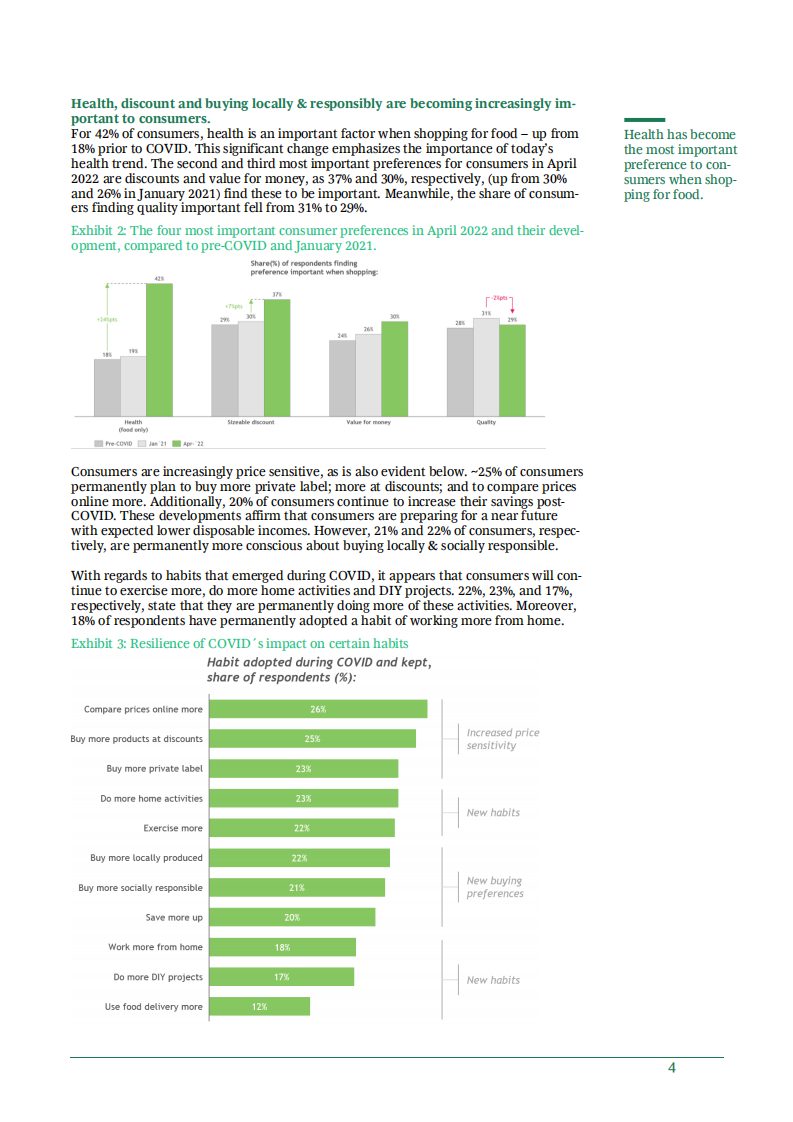 波士顿咨询（BCG）： 2022年4月丹麦消费者情绪系列报告-评估通货膨胀和乌克兰冲突的影响（英文版）.pdf 第4页