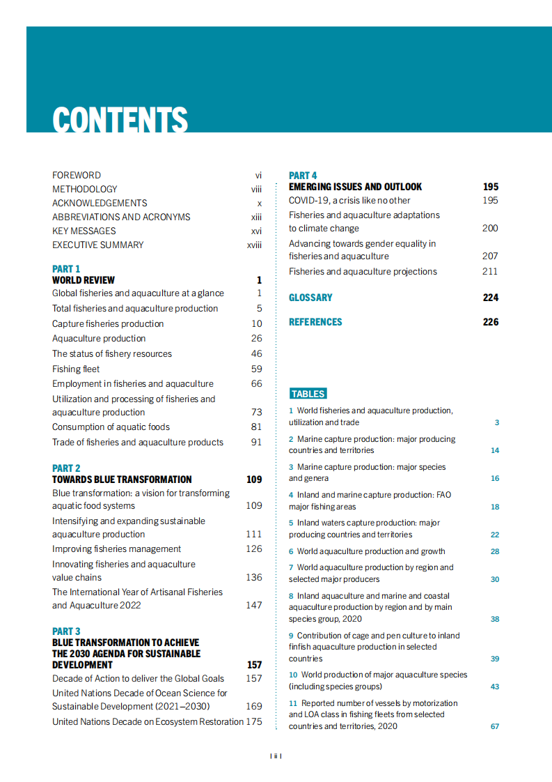 联合国粮农组织（FAO）：2022年世界渔业和水产养殖状况报告（英文版）.pdf 第4页