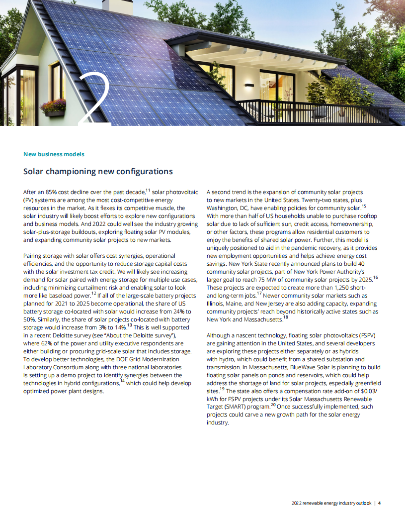 德勤（Deloitte）：2022年可再生能源展望报告（英文版）.pdf 第4页