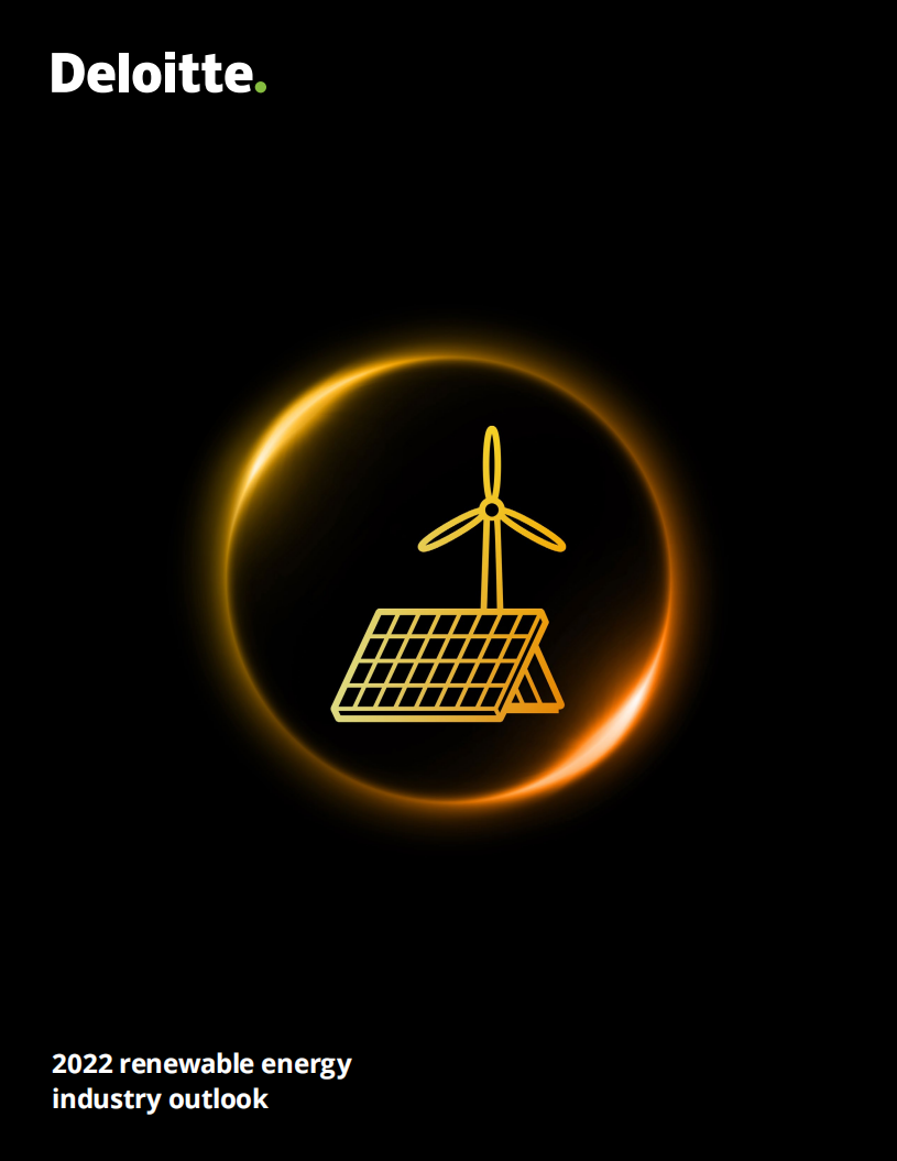德勤（Deloitte）：2022年可再生能源展望报告（英文版）.pdf 第1页