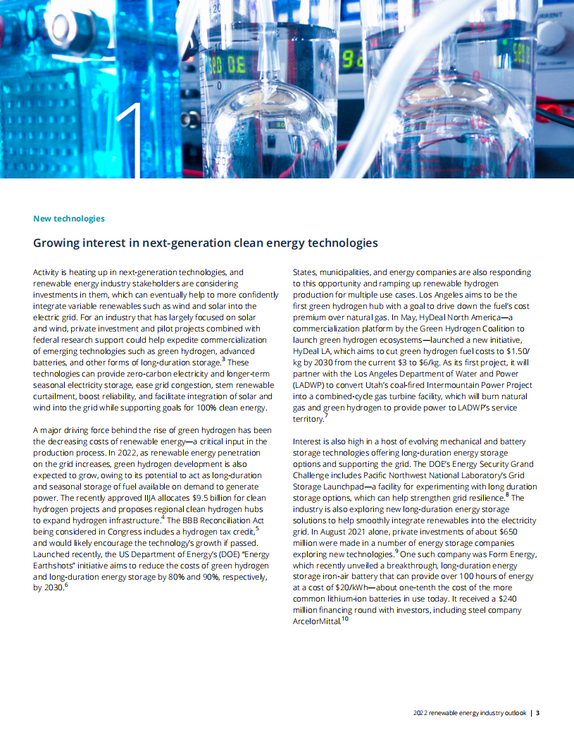 德勤（Deloitte）：2022年可再生能源展望报告（英文版）.pdf 第3页
