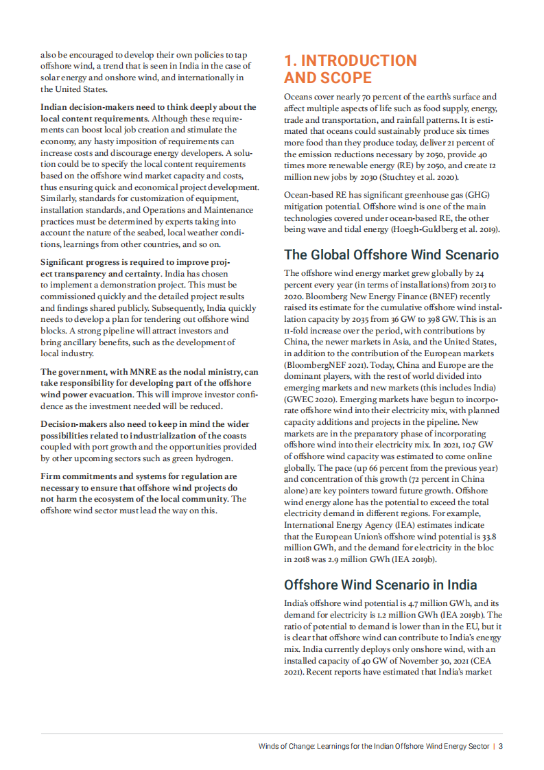 世界资源研究所（WRI ）：变革之风-印度海上风能行业的经验教训（英文版）.pdf 第3页