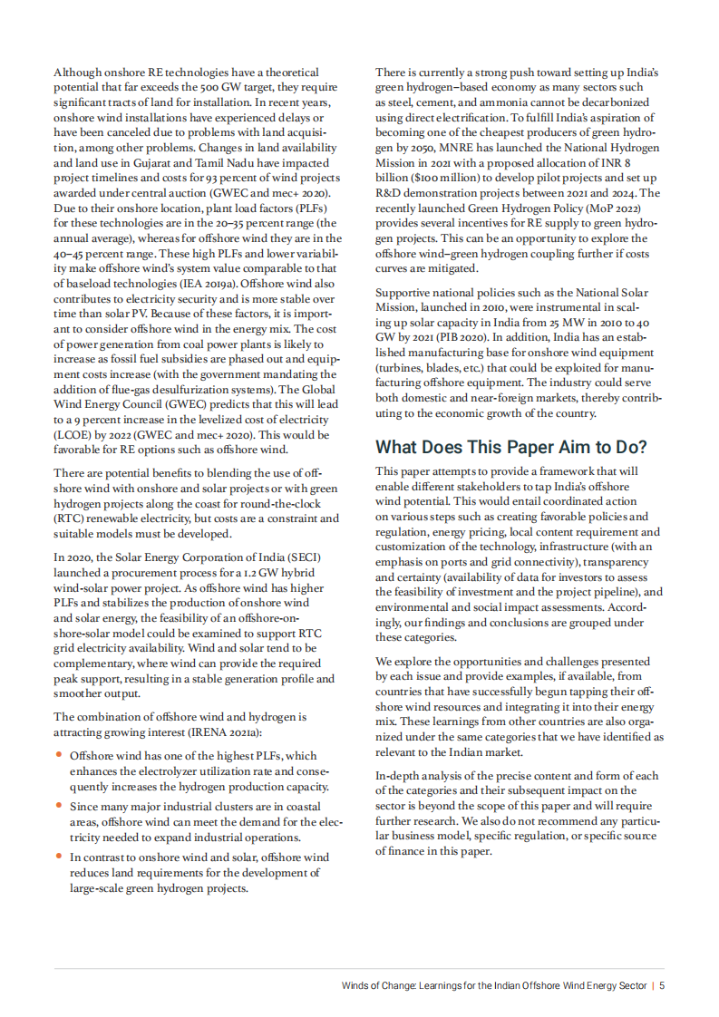 世界资源研究所（WRI ）：变革之风-印度海上风能行业的经验教训（英文版）.pdf 第5页